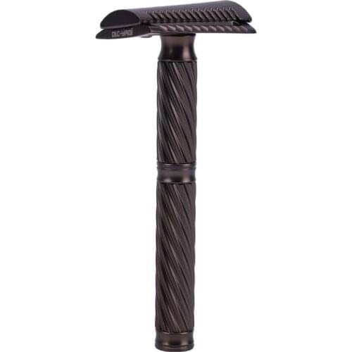 YAQI Agamemnon Slant Razor Head Vintage Color Safety Razor