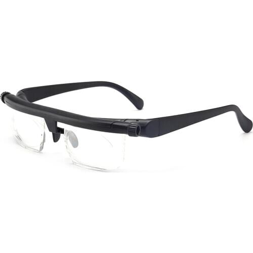BAC CLA Adjustable Reading Glasses Myopia Eyeglasses -600 +300 Myopia Hyperopia Reading Glasses Trimming - 6d + 3D Original Box