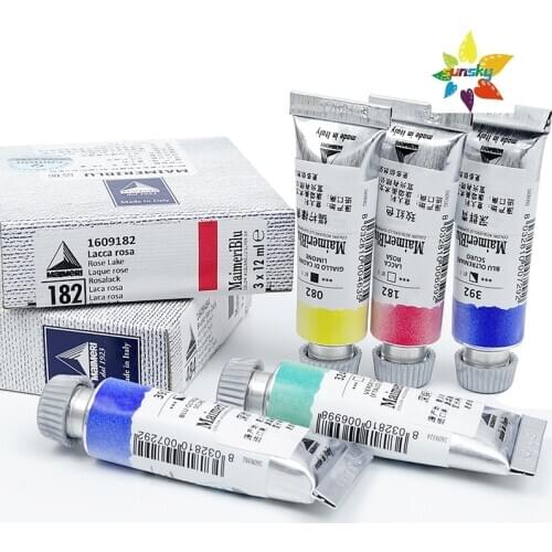 Original MaimeriBlu Artists Watercolor pigment no additives transparent hue single pigment 12ml single tube color self selected