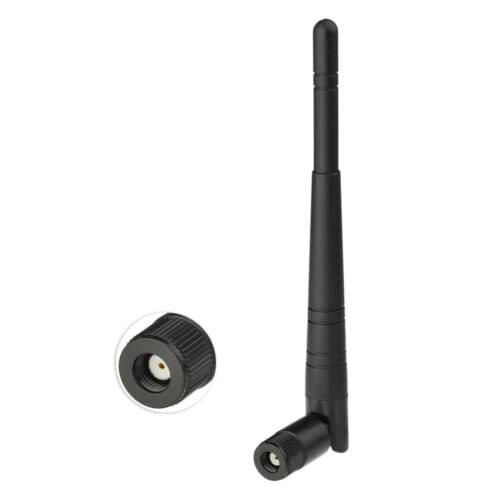 SSEA 2.4GHz 5dBi RP-SMA WiFi Omni Antenna for WiFi Extender Booster Router IP Camera
