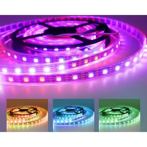 Pixel led strip light 5m/lot WS2815 DC12V 30/60 pixels/leds/m;IP30/IP65/IP67;Addressable Dual-signal Smart led strip tape