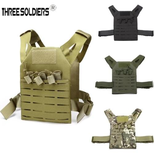 Tactical Children Outdoor Lightweight JPC Vest Molle Kids Military Training Protective Paintball Waistcoat hunting vest