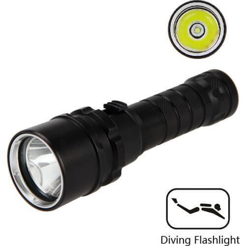 1000 LM Waterproof T6 LED Flashlight Underwater 100M Scuba Diving Flashlight Torch Light