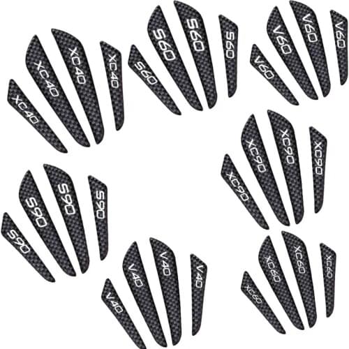 4pcs car door sticker for Volvo XC40 XC60 XC90 S60 S90 V40 V60