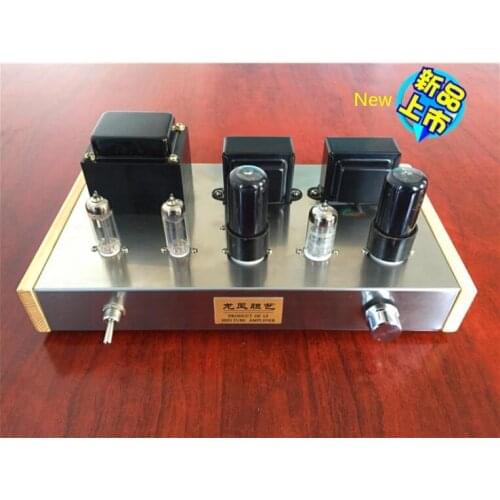 6H2N + 6P6P luxury tube amplifier DIY kit, dual 6Z4 bile rectifier amplifier,sweet tone, full of charm