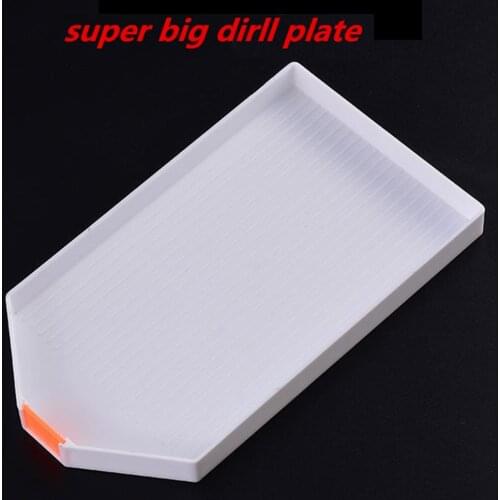 Diamond Embroidery Accessories Large Capacity Diamond Painting Tools, White Plastic Tray Large Kit Wholesale