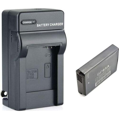 BP-85A BP85A Battery + WALL AC TRAVEL charger for SAMSUNG CAMERA ST200 ST200F PL210 WB210 SH100