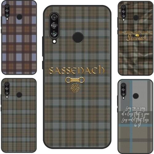Outlander Fraser Tartan For Huawei P40 Lite P20 P30 Pro Mate 20 Lite Nova 5T P Smart 2019 Case For Honor 8X 9X 10i
