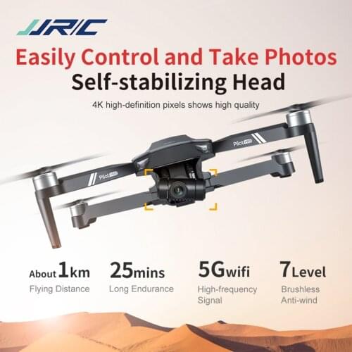 JJRC X19 2.4G 5G WIFI Optical Flow Positioning Dual Mode 4K HD Camera Brushless Motor Foldable RC Drone Quadcopter RTF VS X17