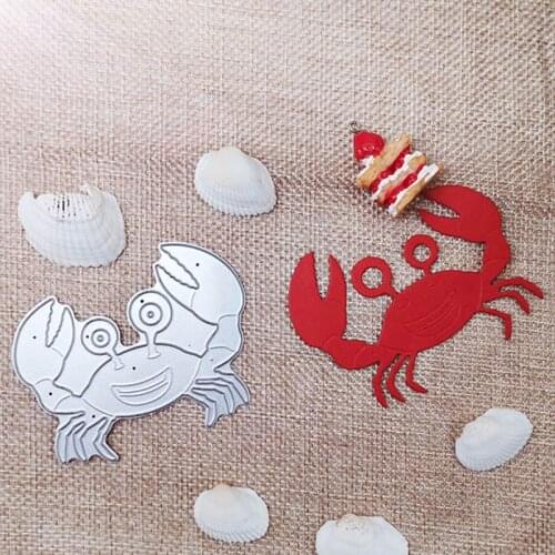 73*59mm big crab Metal Cutting Dies for card DIY Scrapbooking stencil Paper Craft Album template Dies