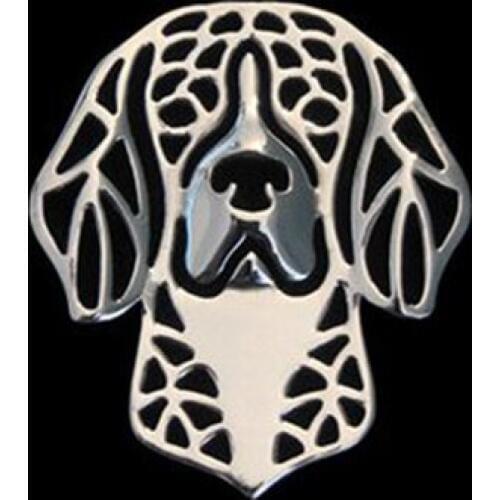 Trendy personalized cute Beagle brooch animal brooches plated silver gold rose gold men fashion jewelry