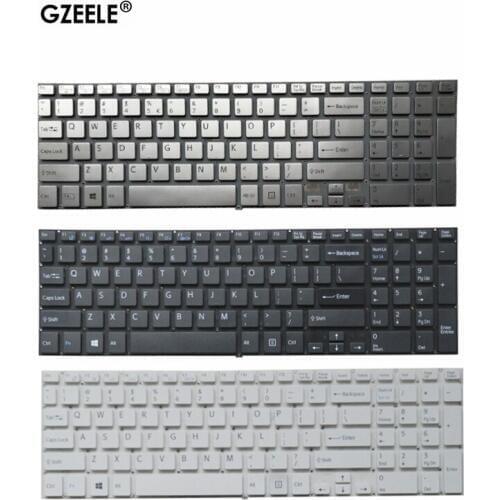 US New English Laptop Keyboard For SONY SVF 15 FIT15 SVF152 SVF153 SVF1541 SVF1521B2EW SVF15A18SCB Svf153a1st svf15 series