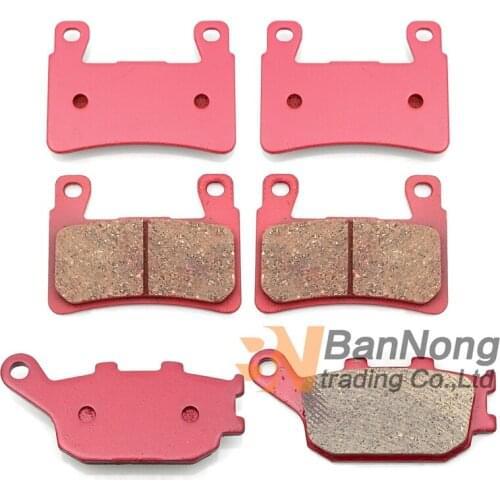 Motorcycle Front and Rear Brake Pads For Honda CBR 600 F4 F4i CBR929 CBR954 FIREBLADE CBR900 RR VTR 1000 SP-1 (SP45) CB1300