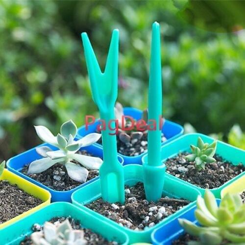 Transplant Seedlings Tools 4pcs Set Transplanting Garden Tool Lifter Bonsai Fertilizer Drilling Apparatus Seedling Cultivation