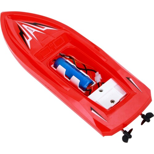 Rc boat Cooler JJRC S5 2.4Ghz 4CH Waterproof Remote Control Toys High Speed 5-10km/h RC Boat with Long Time Play