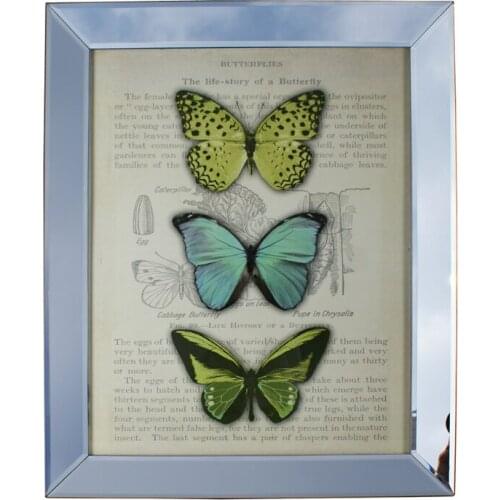 Luxury mirrored picture frame 16x20 large size photo frame display picture frame