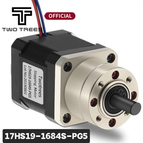 Nema 17 Stepper Motor Gear Ratio 5:1 Planetary Gearbox 42 Motor Extruder 1.68A L=48mm Nema17 Stepping Motor 17HS19-1684S-PG5