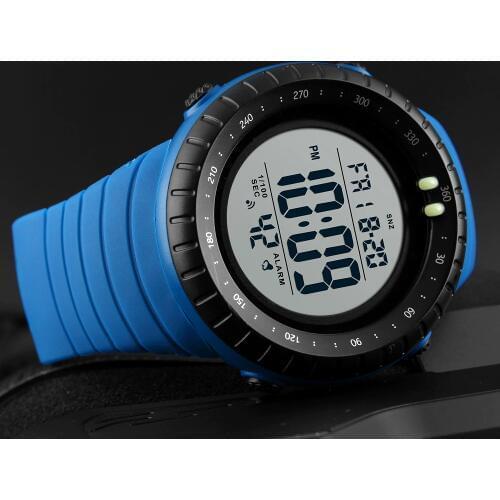 Skmei Silicone LED Digital Watches Digital Display Multi-Functions Waterproof Watch Men Sports Watch relogio masculino