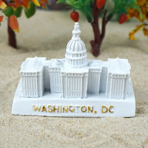 Resin Crafts Architecture Figurine World Famous Landmark Building Souvenir Statue Home Office Decor Collection