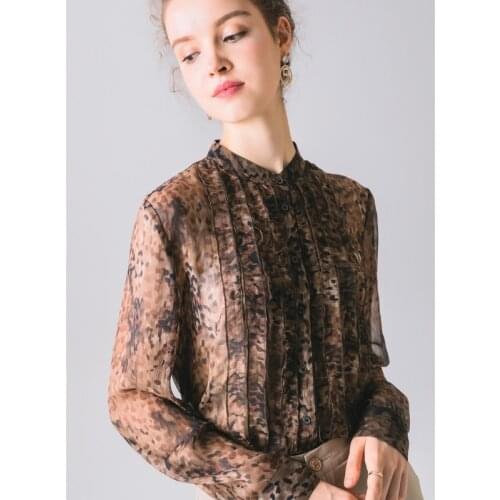TONKINS Leopard Blouses