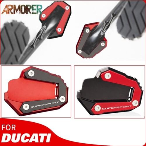 Supersport 950 Kickstand Extension Plate Foot Side Stand Pad For Ducati Supersport Supersport S Motorcycle Accessories 2020