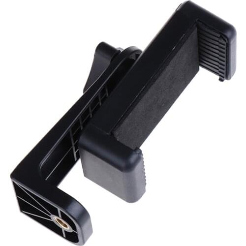 Universal 1pc Tripod Mount Adapter Cell Phone Clipper Holder Vertical 360 Rotation Tripod Stand