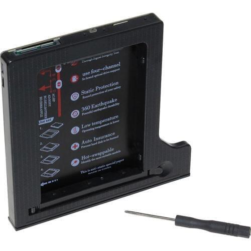 Hot Sale Hard Drive 1TB 2nd HDD Caddy SATA To SATA 2.5" SSD HDD Case For Laptop ODD DVD/CD-ROM Optibay