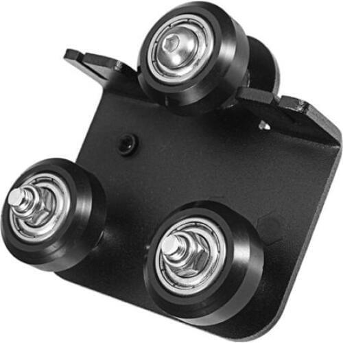 Creality 3D Facotry Supply CR-10 Extruder back Support Plate with Pulleys For CR-10 CR-10S Ender-3 Series 3D Printer