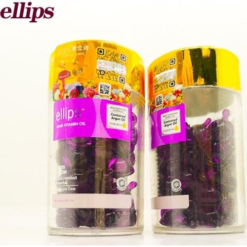 ELLIPS Hair Care Treatment Essential Oil Capsule Hair Vitamin Keratin Stranthen Repair Damage Hair Complex Indonesia Jojoba Oil