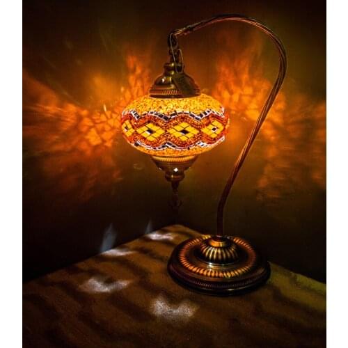 Handmade Unisex Art Decoration Vintage Bedside Table Floor Wall Ceiling Chandelier Ring Light Led Strip Dim Lamp Xiaomi Orange