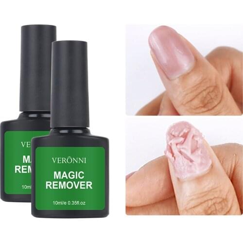 Nail Removal Gel Polish Nail Art Dedicated Strong Fast Magic Nail Polish Remover Removal Burst Glue 10ml гель лак для ногтей
