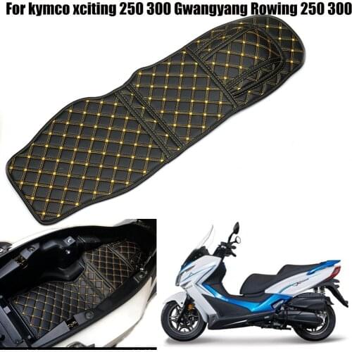 For KYMCO Xciting 250 300 Gwangyang Rowing 250 300 Motorcycle Storage Box Leather Rear Trunk Cargo Luggage Liner Protector