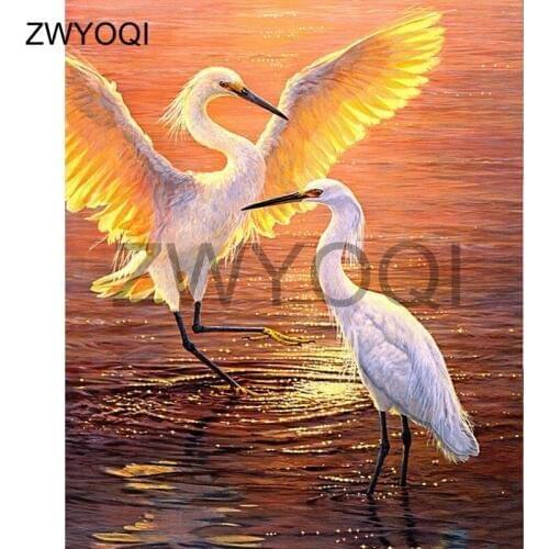 Square Diamond embroidery feather Toucan DIY 3D Diamond mosaic Toucan love Full Round Diamond painting Cross stitch Toucan wing