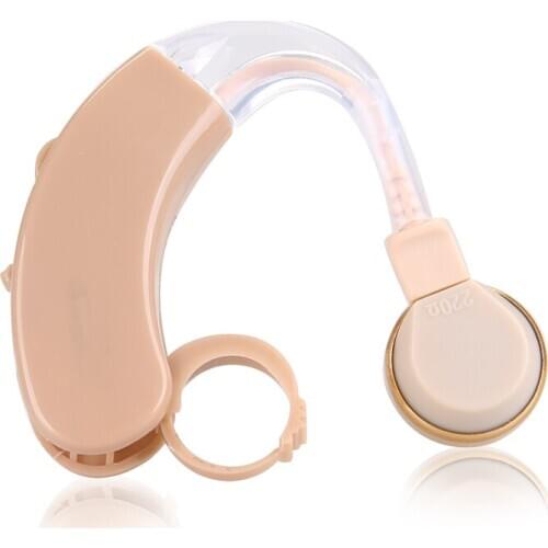 Personal hearing aid deafness headset headphone mini BTE hearing aid volume amplifier for elderly S-139