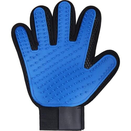 Glove For Cats Cat Grooming Pet Dog Hair Deshedding Brush Comb Glove For Pet Dog Finger Cleaning Massage Glove For Animal