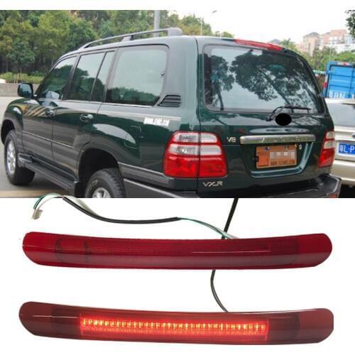 LED additional Brake Lights brake lamp CAR STYLING vehicle alarm light fit for land cruiser lc100 fj100 4500 4700 lx470 1998-07