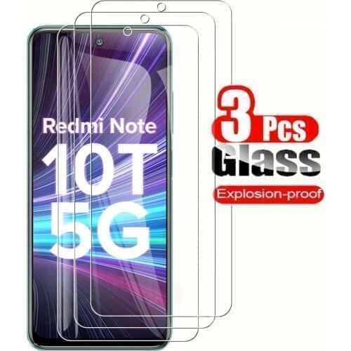 3 PCS/Lot Tempered glass for Xiaomi Redmi Note 10T 5G screen protector film for REme REmi Redmi Note10T protective glass