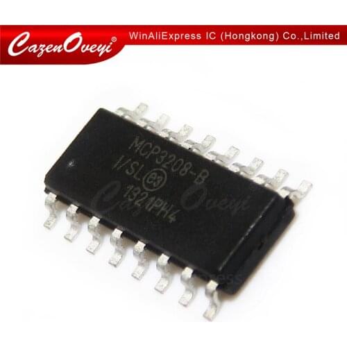 1pcs/lot MCP3208-BI/SL MCP3208-B SOP-16 In Stock