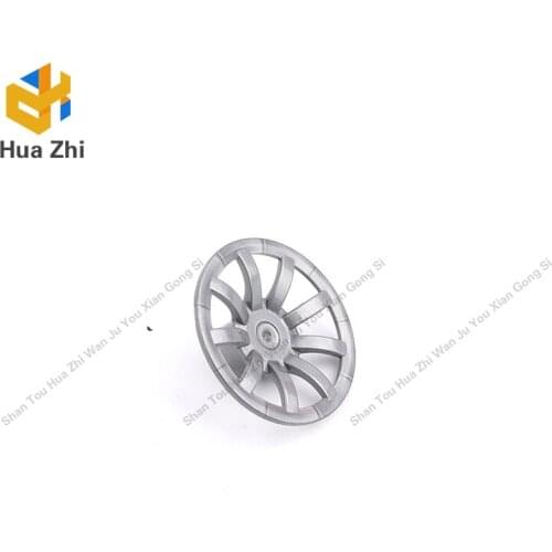 Building Blocks Parts 62701 8PCS Wheel Cover 9 Spoke - 18mm D. - for Wheel 55982 LEGOING MOCS Education