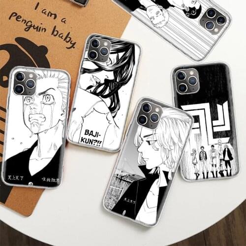 Anime Tokyo Revengers Phone Case For Iphone 11 12 Mini Pro XS Max XR X 8 7 6 6S Plus SE 2020 5 5S SE Cover Shell Coque