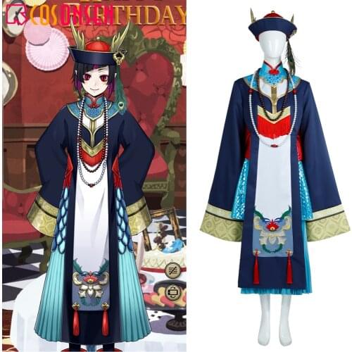 Game Twisted Wonderland Lilia Vanrouge Cosplay Costume Diasomnia Scary Outfits Halloween Carnival Costume Cloak COSPLAYONSEN