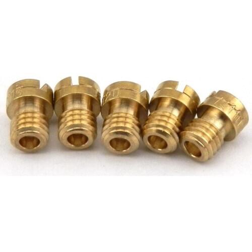 Round Head M5 5mm Thread Main Jet CVK #105 #110 #115 #120 #125 For CG 125 150 ATV Motorbike Injector Nozzle