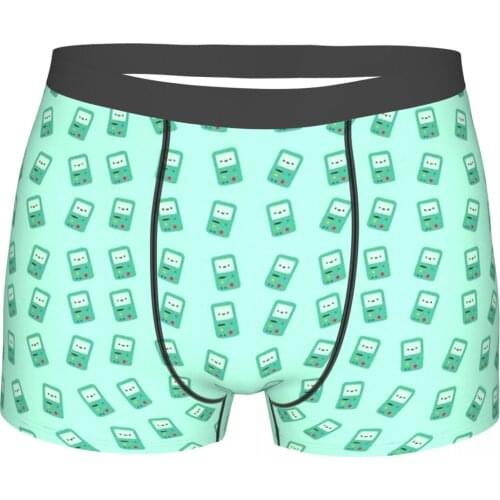 Adventure Time Finn Jake Bubblegum TV BMO Doodles Underpants Cotton Panties Mens Underwear Print Shorts Boxer Briefs