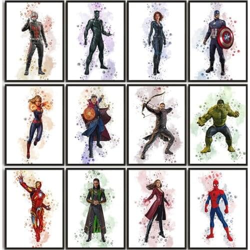 Miracle Super Handheld Avengers Diamond Painting New Product 5D Diamond Embroidery Full Cross Stitch Kits for Home Decoration
