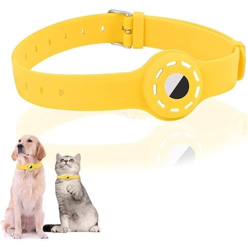 201 New Cute Collar For Cats Dog Collar Teddy Bomei Dog Adjustable Silicon Collars Leads Cat Accessories Animal Goods Supplies