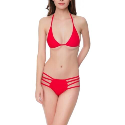 New Spider Bottom Biquini Beach Bathers Sexy Hollow Bathing Suits Wild Women Lingerie Swimsuit Mini Bikini Swimwear DK52