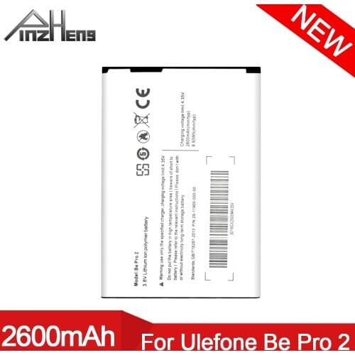 PINZHENG 100% New 2600mAh Battery For Ulefone Be Pro Replacement Bateria For Ulefone Be Pro 2 Pro2 / Ulefone L55 Batteries