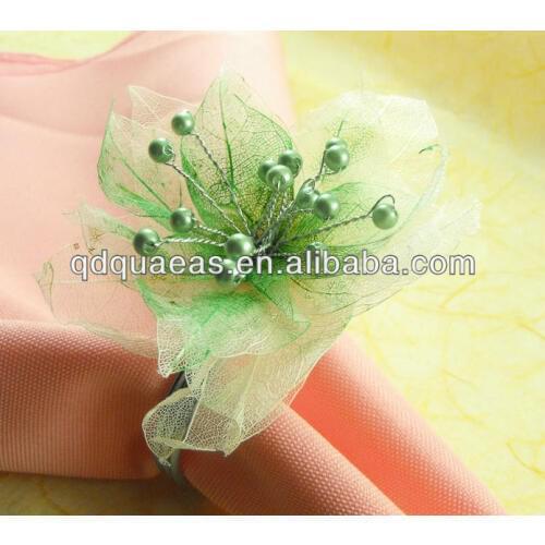 Diamond napkin ring wedding