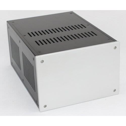 310*220*150MM All-aluminum Power Amplifier Chassis WA96 DIY Non-porous Power Supply Case Audio Shell Amplifier Box Multi-purpose