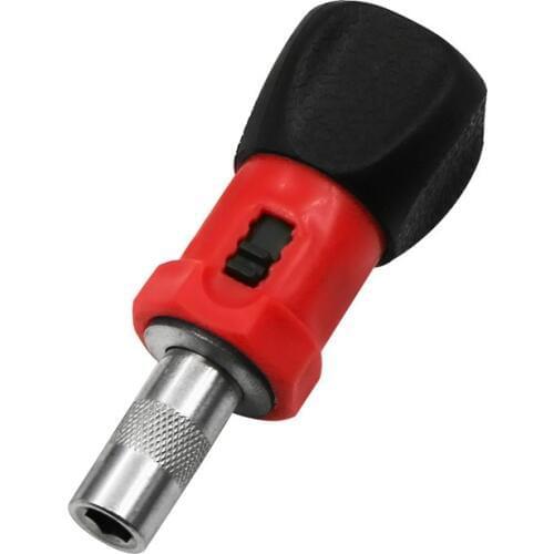 URANN 1PCS Multi-function ratchet screwdriver batch reverse forward 6.35mm internal hexagonal interface screwdriver bit holder